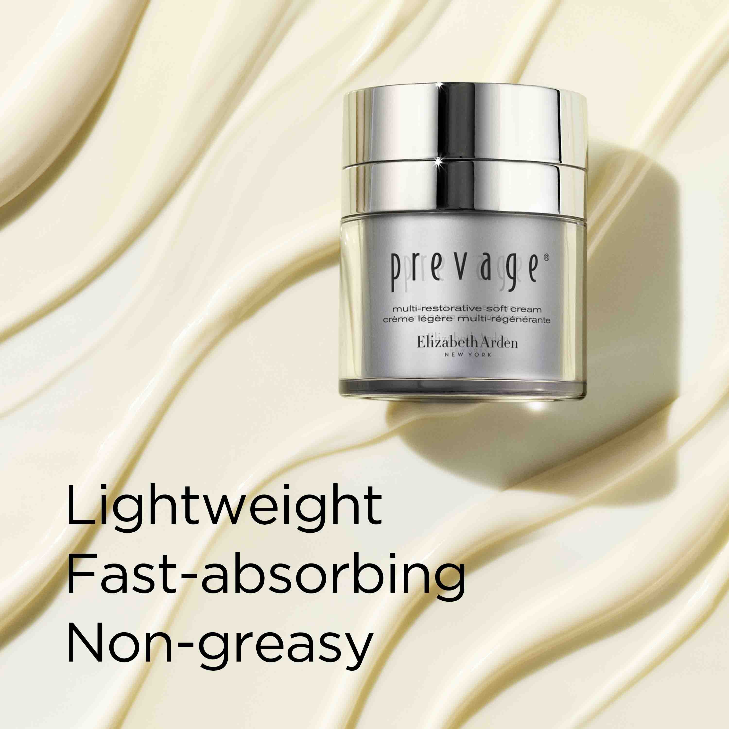 Elizabeth Arden PREVAGE® Multi Restorative Soft Cream & 3-in-1 Serum Set - Anti-Aging Skincare Duo for Wrinkles & Fine Lines | Day & Night Moisturizing Routine