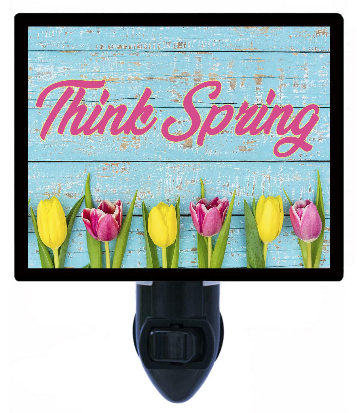 Spring Night Light - LED Tulip Flower Garden Light for Bedroom, Nursery & Home Decor | Romantic Ambiance & Soothing Nighttime Illumination