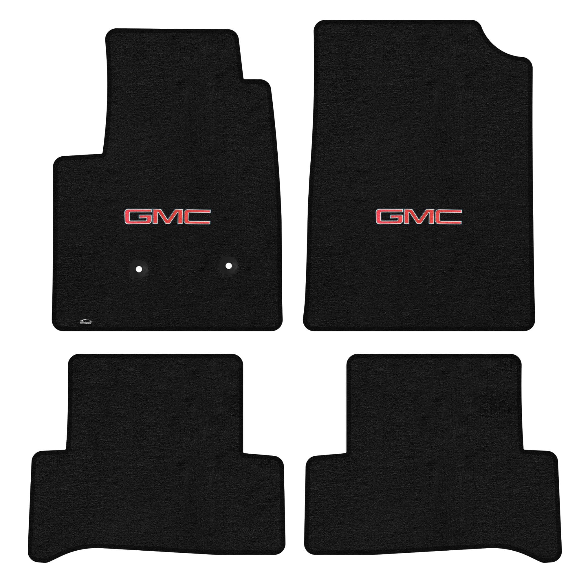 Premium Custom-Fit Carpeted Floor Mats for GMC Canyon 2015-2022 - Charcoal 4-Piece Set (Extended Cab) | Luxury Car Floor Liners with Perfect Fit Protection | Ideal for Daily Commutes, Road Trips & All-Weather Protection