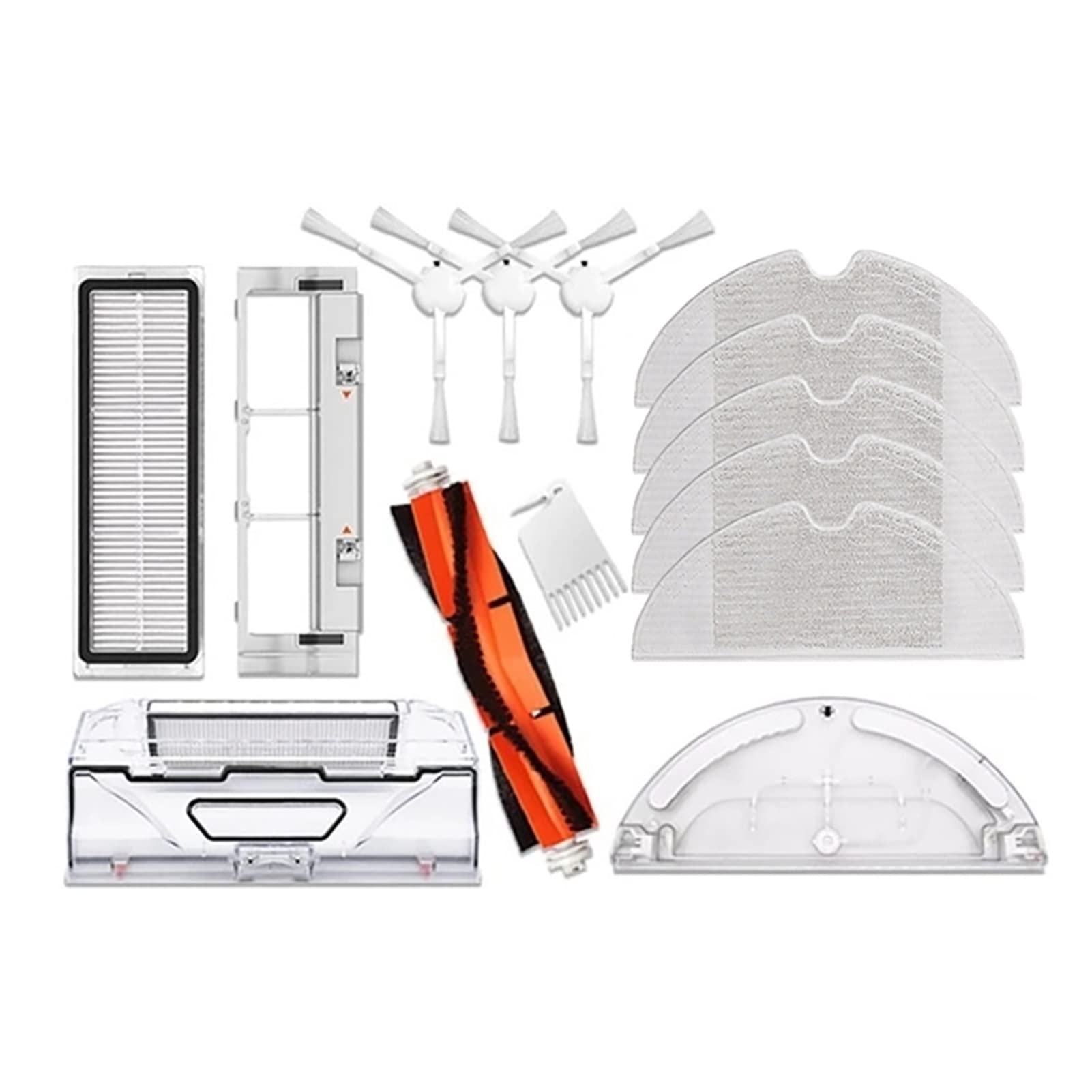 KYUTAKA Replacement Water Tank, Mop Cloth & HEPA Filter for Xiaomi Mijia 1C STYTJ01ZHM Robot Vacuum Cleaner - Compatible Accessories for Efficient Floor Cleaning | Perfect for Hardwood, Tile & Pet Hair Removal