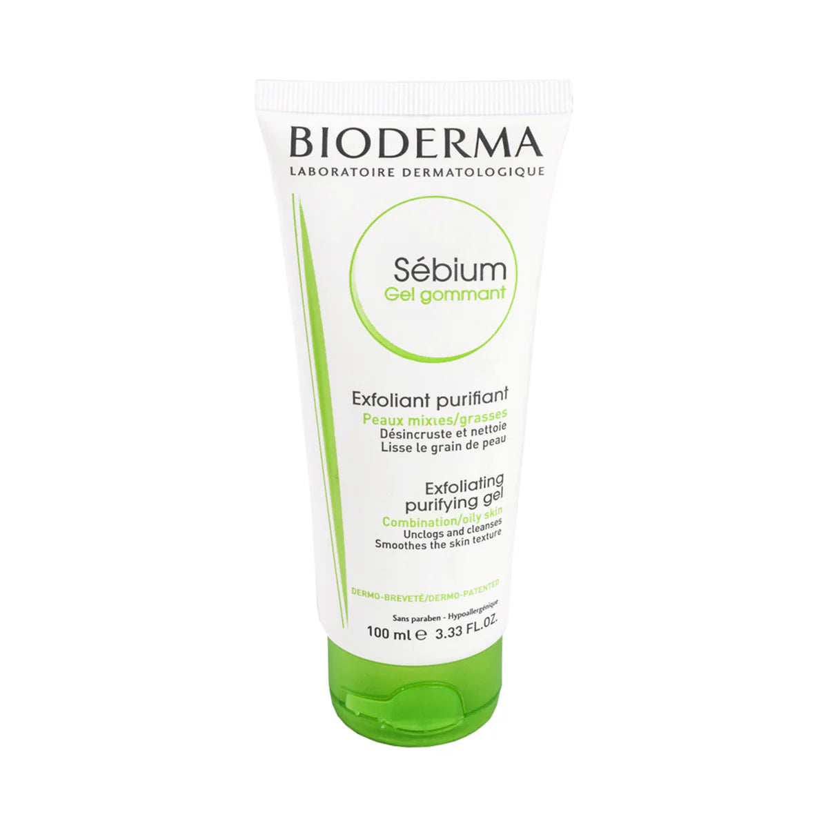 Sebium Exfoliating Gel 100ml - Deep Cleansing Face Wash for Acne & Blackheads - Perfect for Daily Skincare Routine & Oily Skin Care