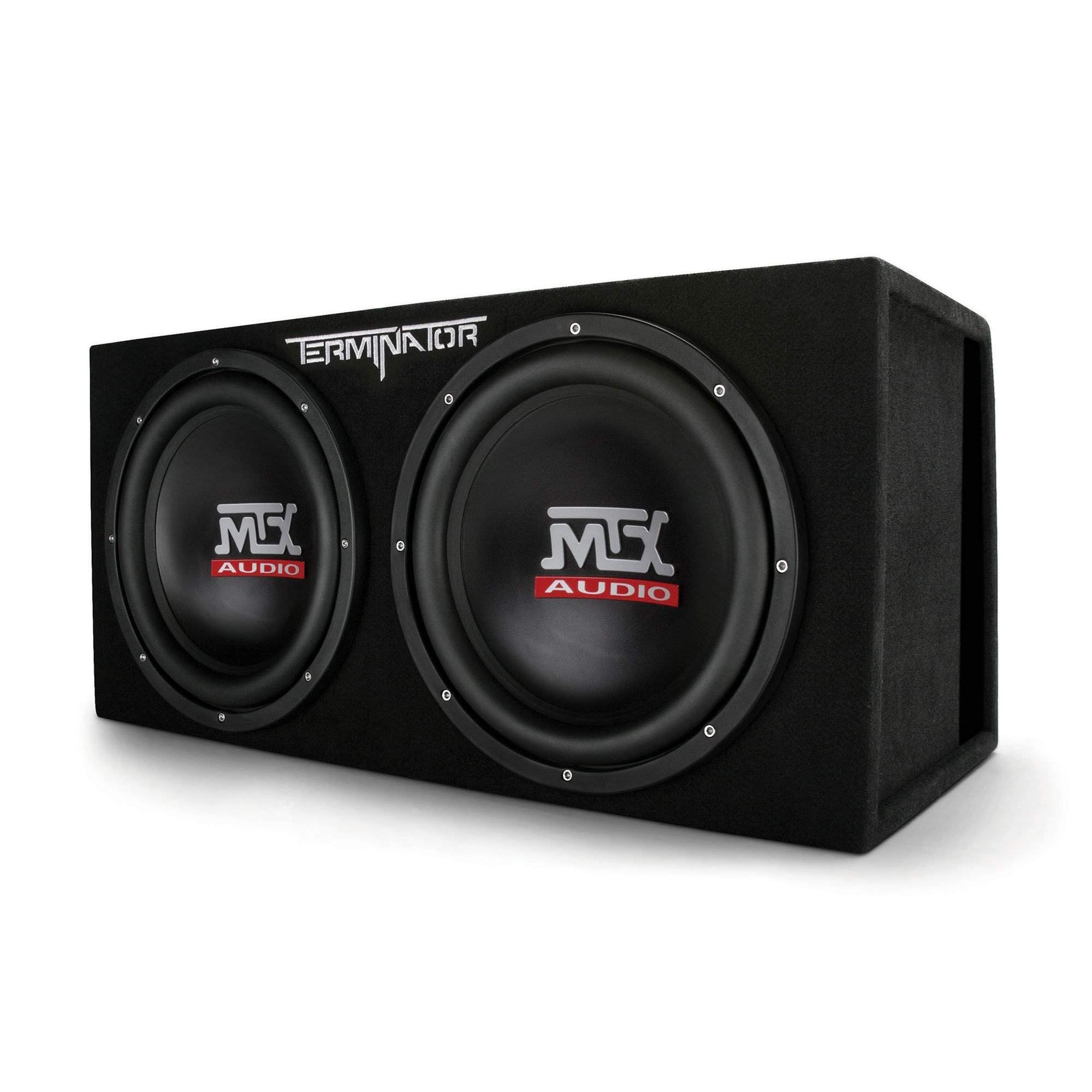 MTX TNE212DV 12-Inch 2000W Dual Loaded Car Subwoofers with Boss AR2000M Enclosure Box & 2000W Monoblock Amplifier Kit - Premium Bass System for Cars, Trucks & SUVs - Perfect for Road Trips, Music Lovers & Enhanced Audio Experience