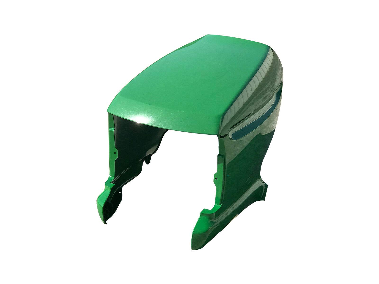 New Upper & Lower Hood, Bumper, Foam Isolator & LH/RH Stickers - Compatible with John Deere LT150 Tractor - Perfect for DIY Repairs & Maintenance