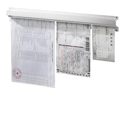 THW® 30 Inch (75cm) Bill Rail Order Tab Grabber - Durable Bill Rack & Ticket Holder for Restaurants, Hotels, Cafés, Pubs & Bars - Perfect for Organizing Receipts and Orders in High-Traffic Areas