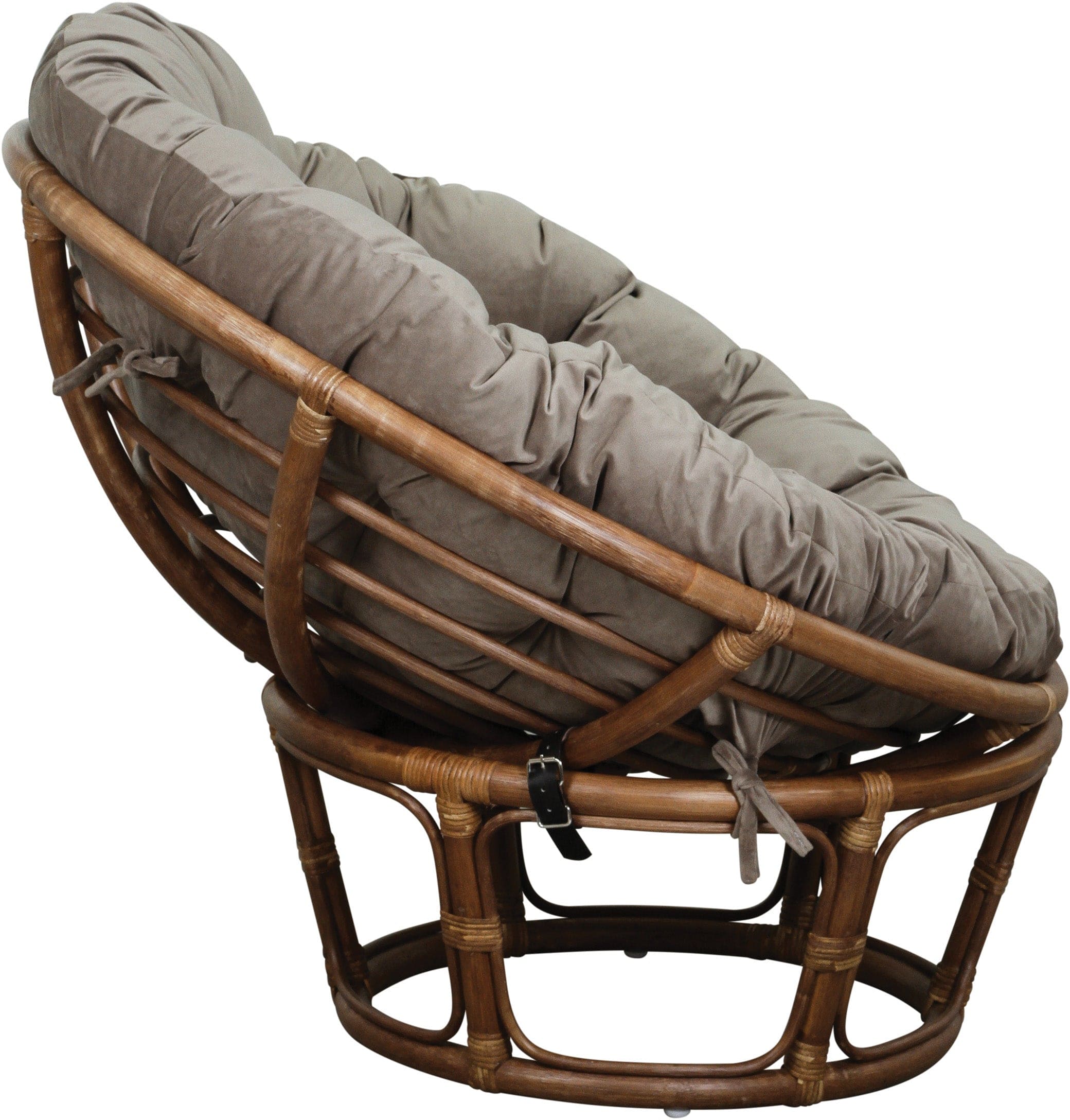 Office Star Papasan Chair [IMS 210305] - Comfortable Round Swivel Lounge Chair for Living Room, Bedroom, or Office - Perfect for Relaxing, Reading, and Lounging