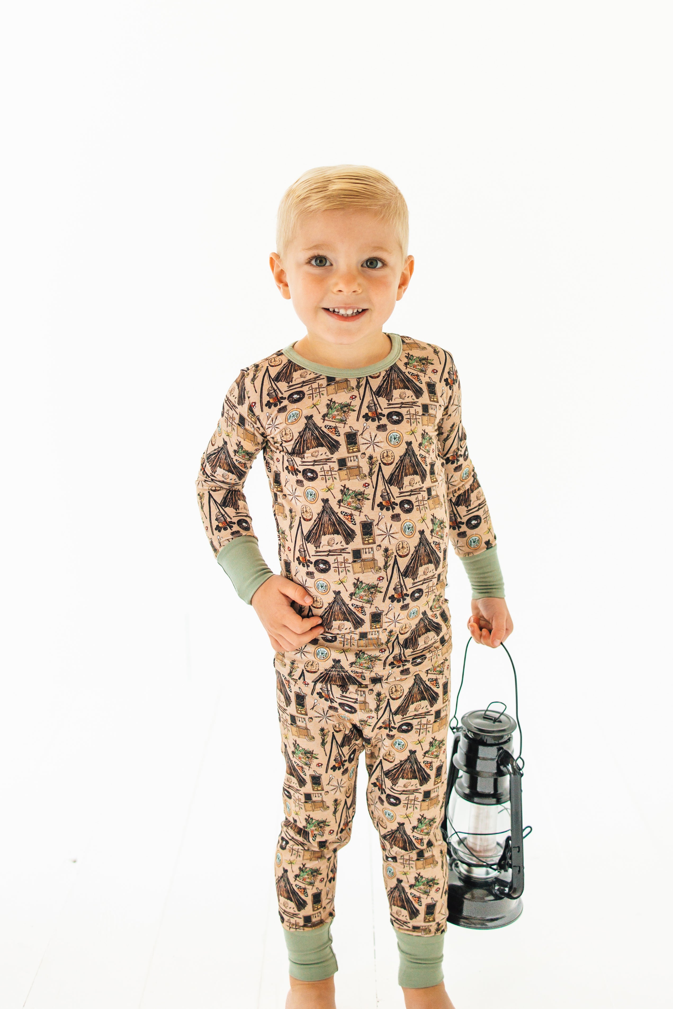 Forest School Two Piece Pajama Set - Soft Cotton Sleepwear for Kids & Toddlers - Perfect for Bedtime, Lounging, and Sleepovers