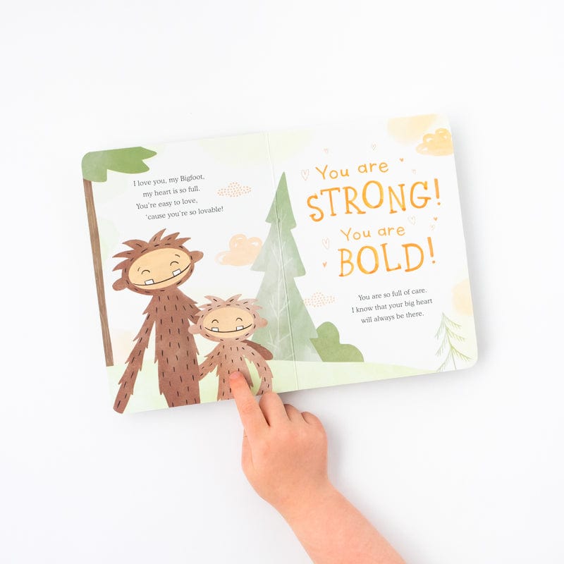 Bigfoot You Are Lovable Board Book - Adorable Children's Storybook for Bedtime Reading & Early Learning