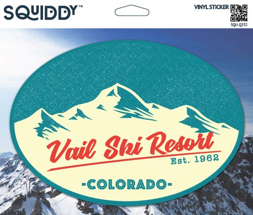 Squiddy Vail Colorado Vinyl Sticker Decal - 3