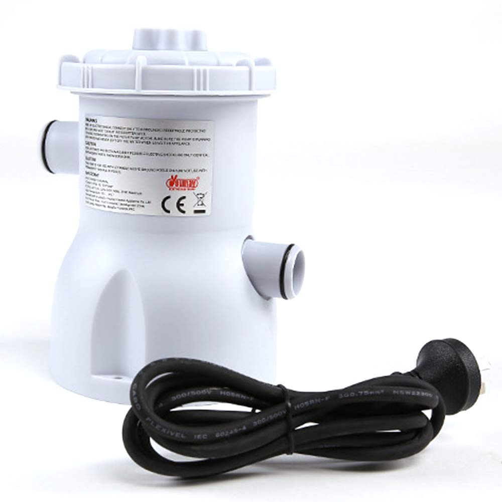330GPH Electric Swimming Pool Filter Pump System Kit - Above Ground Pool Water Pump for Inflatable & Household Pools | Perfect for Backyard, Garden, and Outdoor Water Filtration