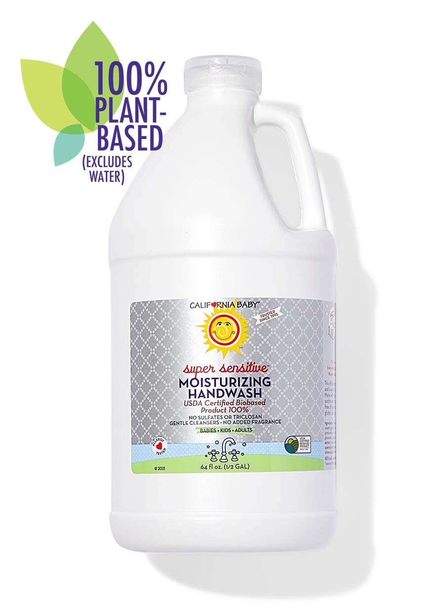 Fragrance-Free Super Sensitive™ Moisturizing Hand Wash for Dry & Sensitive Skin - Gentle Cleansing for Daily Use at Home, Office, and Healthcare Settings