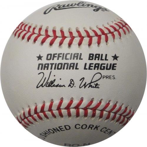 Cliff Floyd Autographed National League Baseball - Official MLB Signed Baseball Collectible - Perfect for Sports Memorabilia Collections, Fan Gifts & Home Decor