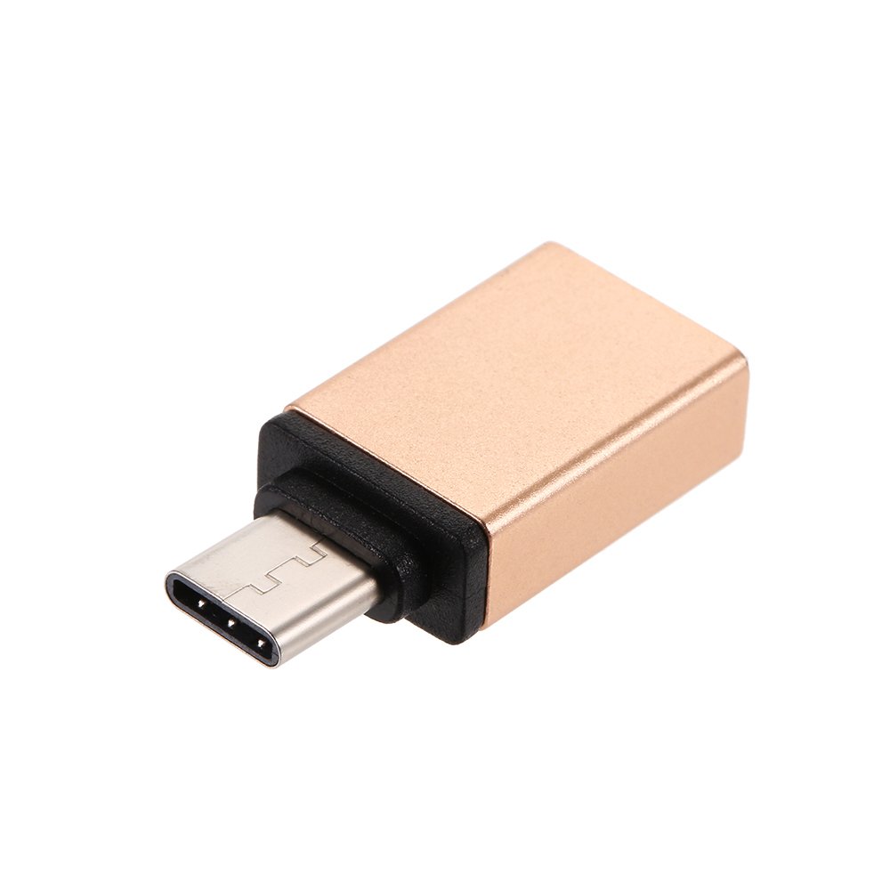 USB C to USB 3.0 Adapter - Type C Male to USB A Female OTG Converter - Aluminum Alloy Design - Compatible with Samsung Galaxy S8 Plus, Xiaomi Mi5/Mi6 - Perfect for Data Transfer & Charging Between USB-C and USB-A Devices
