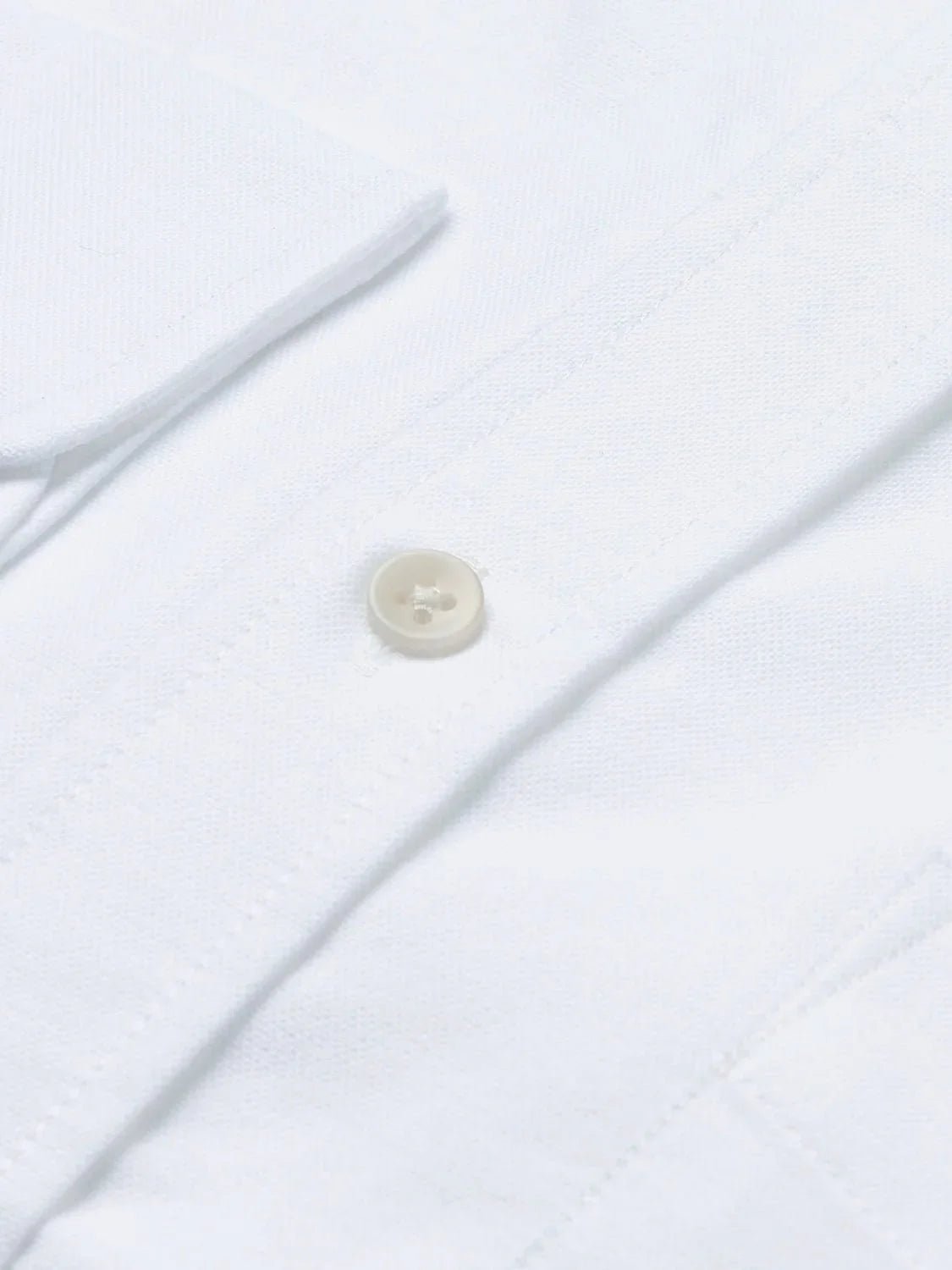 Premium White Oxford Shirt for Men - Classic Button Down Dress Shirt for Business & Casual Wear - Office, Party & Everyday Outfits