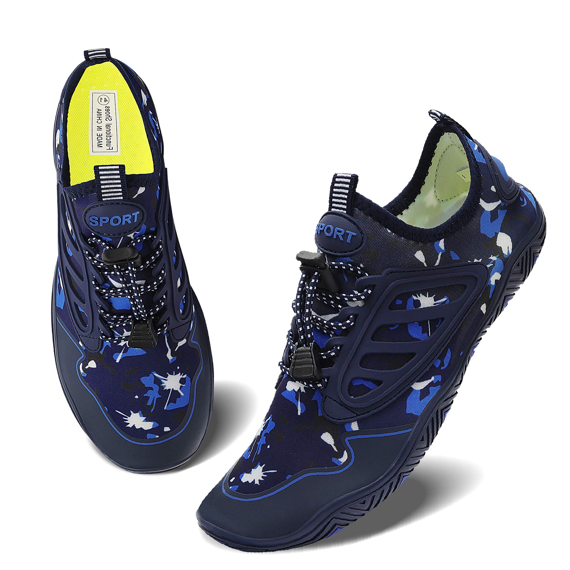 Men's & Women's Quick-Dry Water Shoes for Swimming, Diving, Surfing, Yoga & Aqua Sports - Barefoot Comfort for Beach, Pool & Outdoor Activities