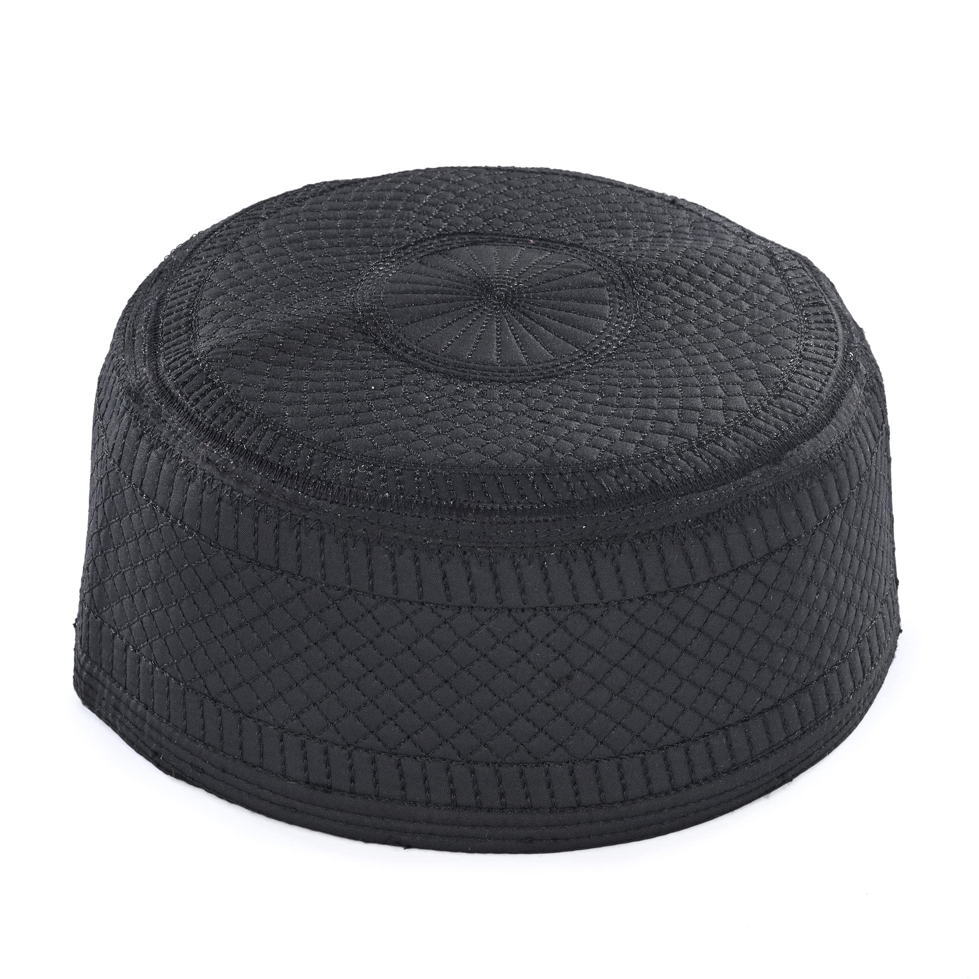 Stylish Unisex Kufi Skull Cap - Hand Embroidered Knitted Beanie for Men & Women | Summer Headwear with Solid Design | Perfect for Prayer, Outdoor Activities & Fashion Accessories