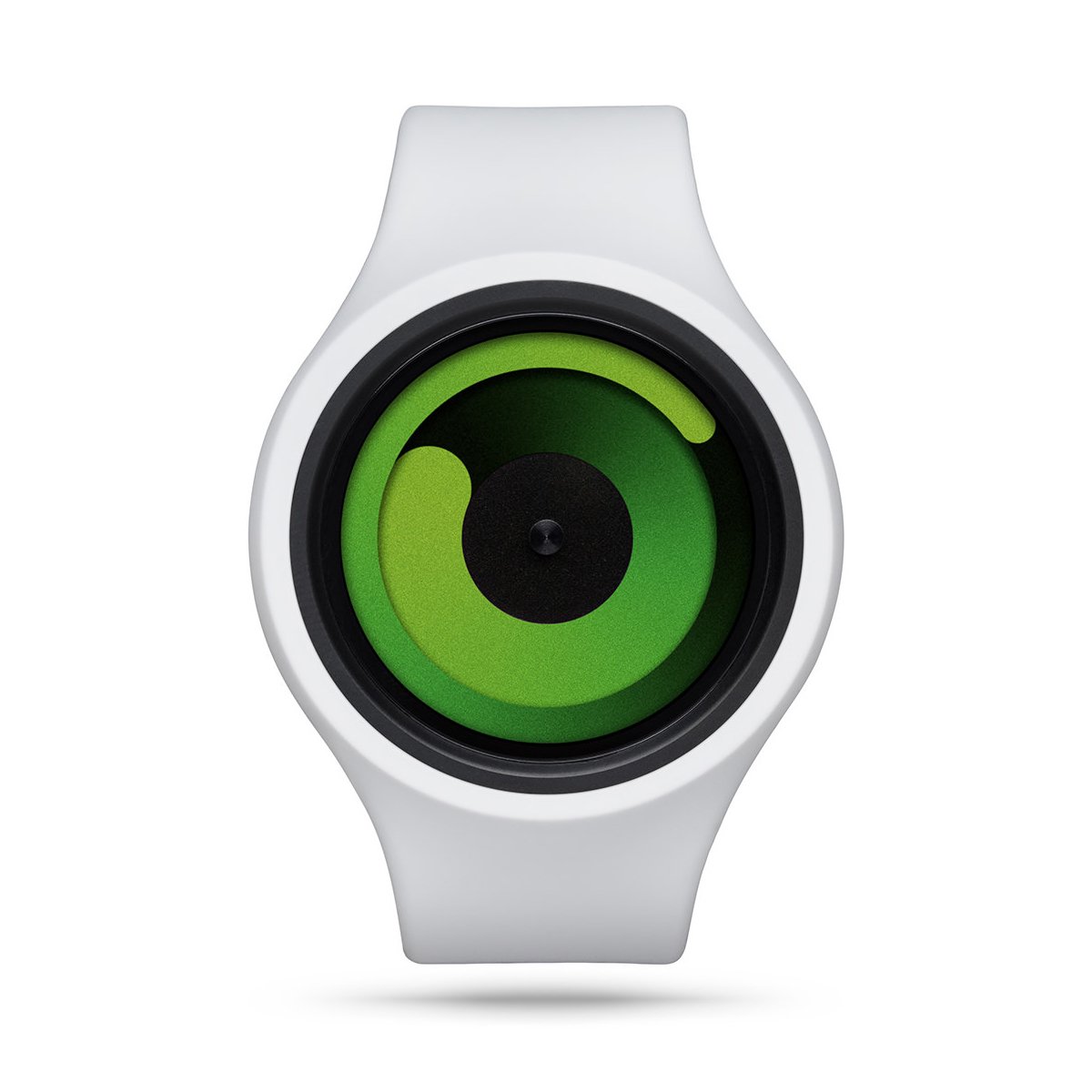 ZIIIRO Gravity Unisex Watch - Minimalist Analog Watch with Snow Green Dial, Stainless Steel Case, Water Resistant - Perfect for Everyday Wear, Office & Casual Outfits
