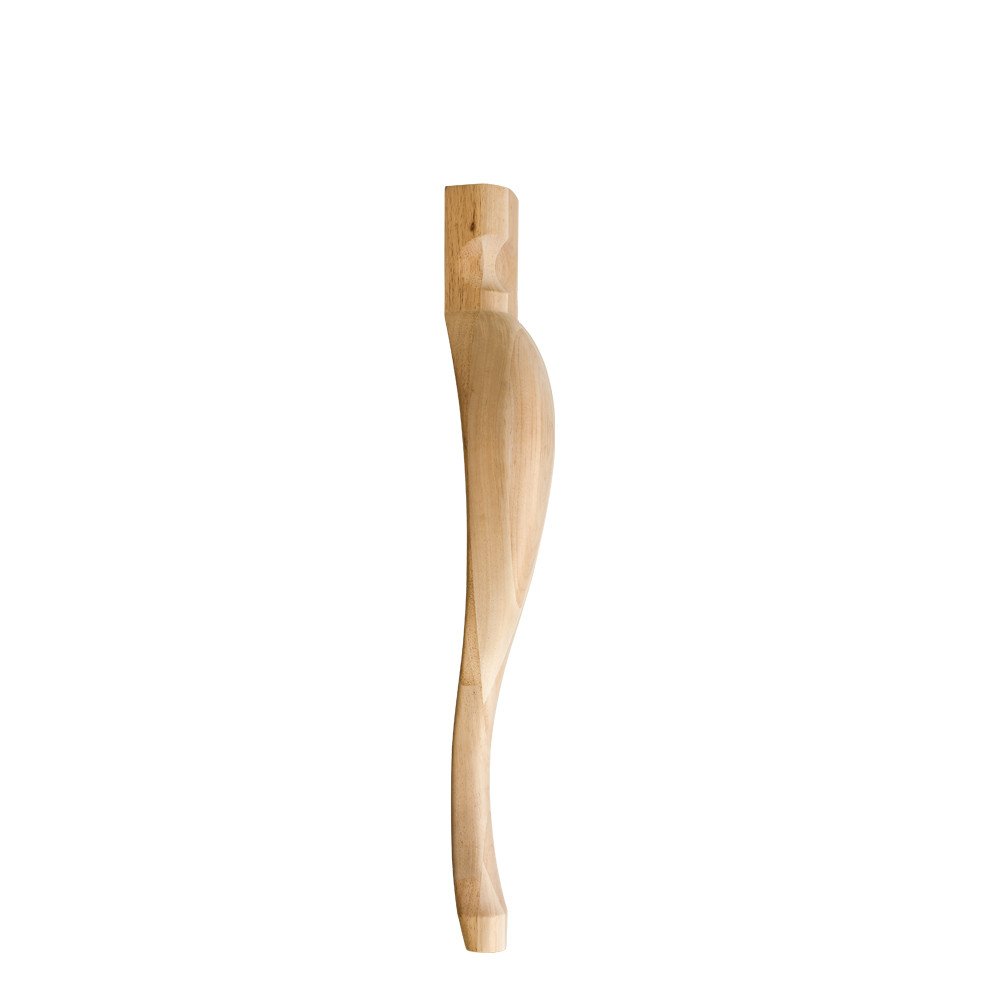Queen Anne Furniture Legs - Classic Wooden Cabriole Legs for Chairs, Tables & Sofas - Perfect for Home Decor & DIY Furniture Projects