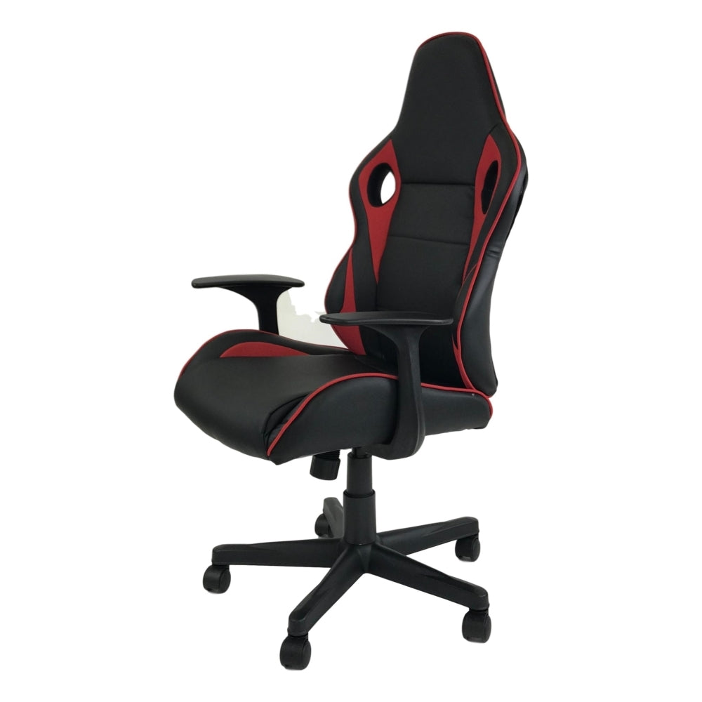 HAWK SERIES 1107 Ergonomic Gaming Chair - Black & Greenish Yellow - High Back Racing Style with Lumbar Support - Perfect for PC, PS4, Xbox Gaming & Home Office Use
