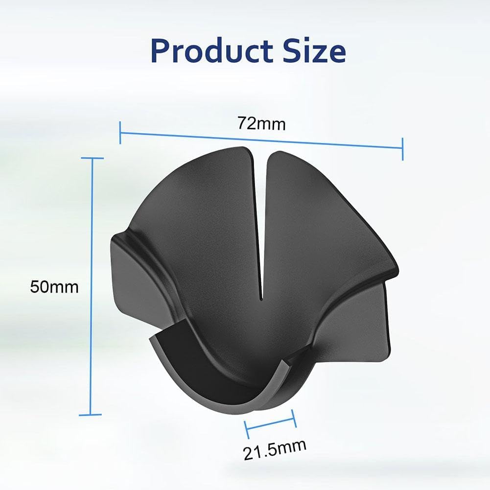 1pc Black Silicone Nose Pad for Quest 3 VR Headset - Anti-Leakage Protective Cushion, Blackout Cover & Comfortable Silicone VR Accessories for Oculus Quest 3 Standalone Virtual Reality Headsets - Perfect for Gaming, Movies & Extended VR Sessions