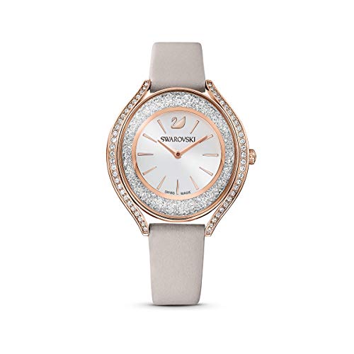 Crystals,rose Gold-tone Plated / Grey