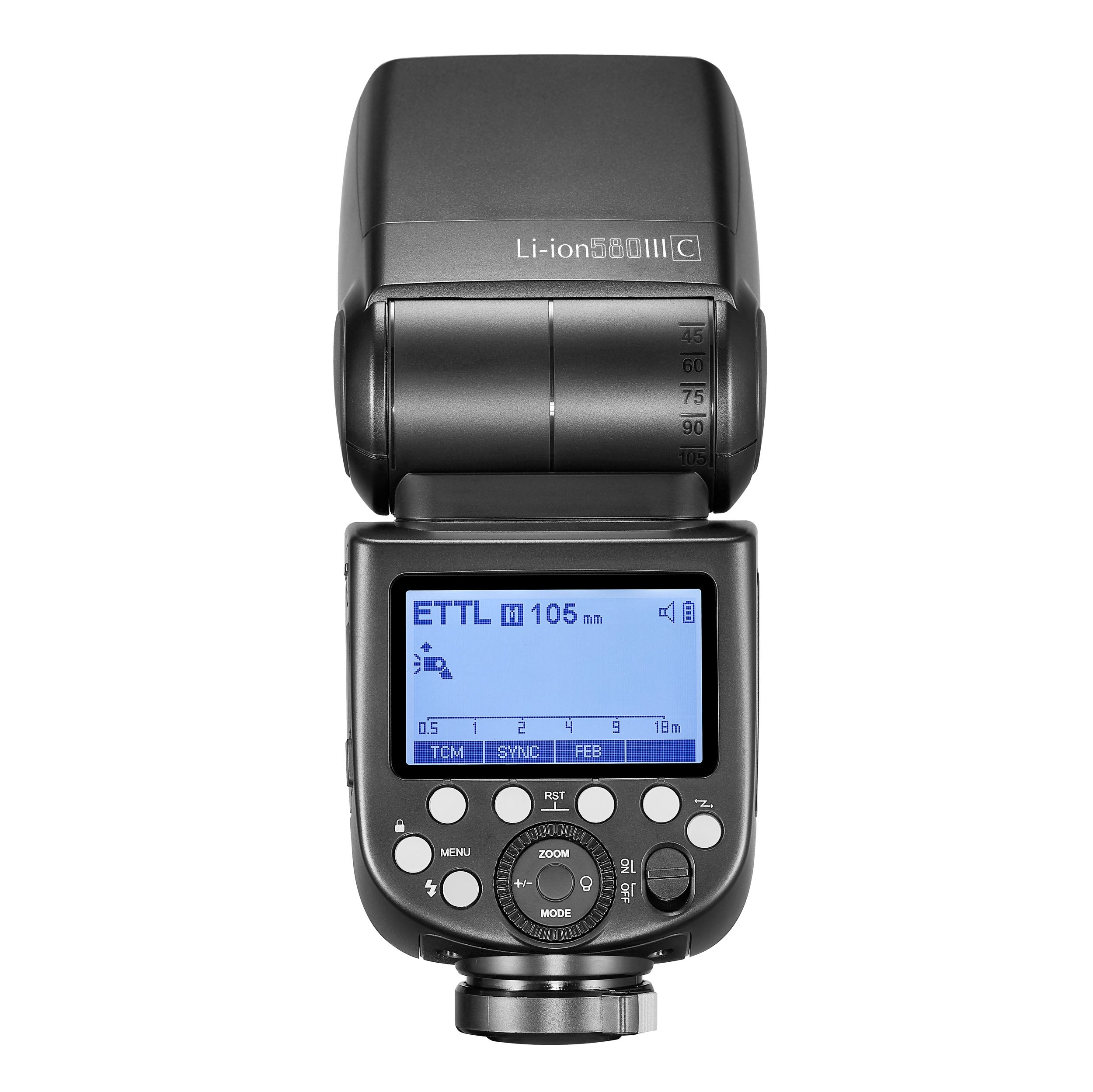 Li ION580III (V860III) TTL Speedlite Flash with Rechargeable Battery - Professional Photography Lighting for Studio, Portrait & Event Shooting - Clearance Sale
