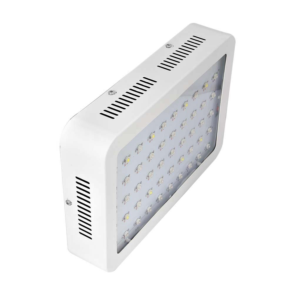 600W Full Spectrum LED Grow Light for Indoor Plants - Dual Chip 380-730nm Plant Growing Lamp with Hanging Kit - Ideal for Hydroponics, Greenhouse, Seedlings, Vegetables & Flower Growth