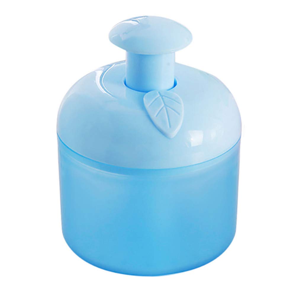 QQtangYA Facial Cleansing Foam Maker - DIY Pore Cleanser & Skin Care Tool for Deep Cleansing, Microfiber Foaming Cup (Blue, One Size) - Perfect for Spa, Bathroom & Travel Skincare Routine