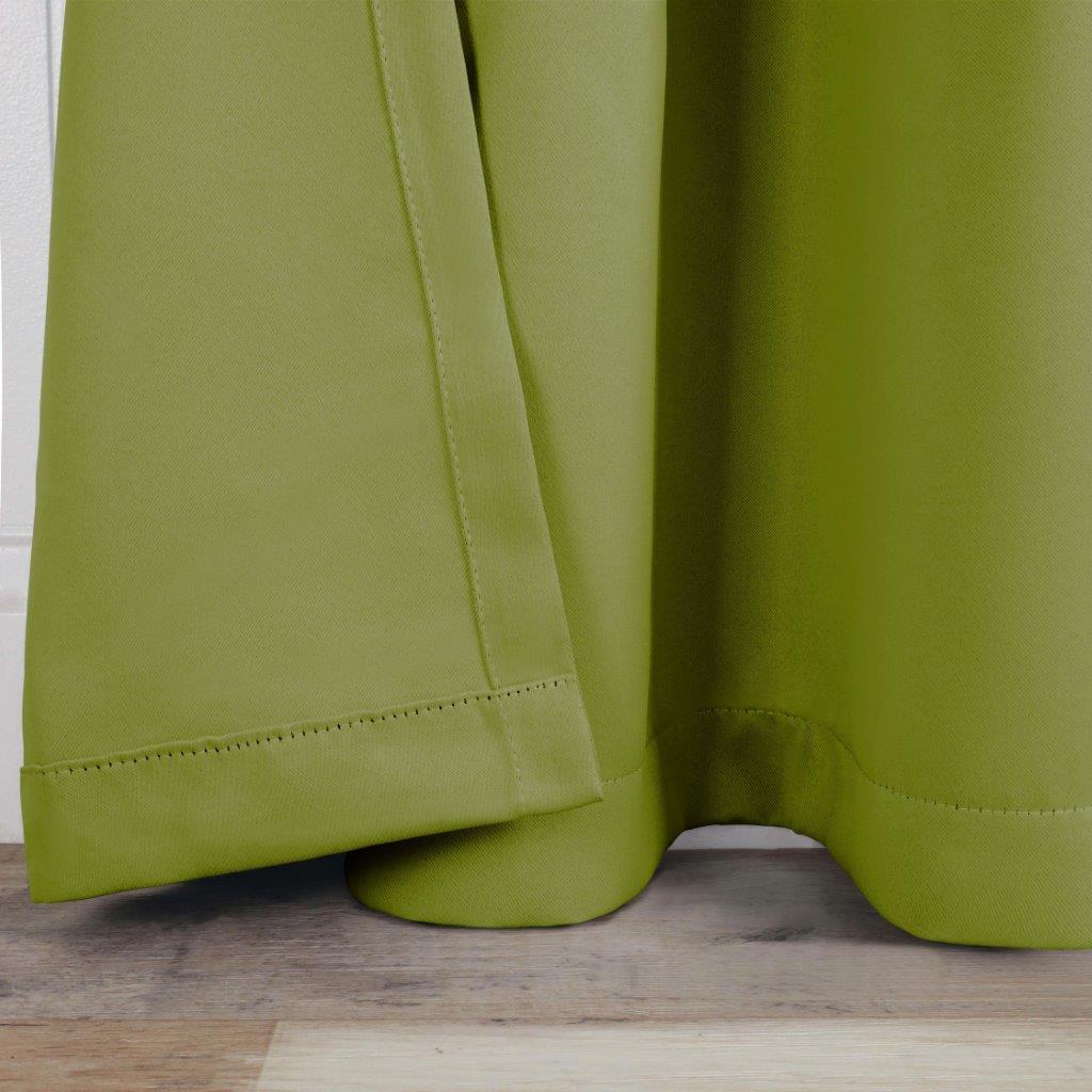 Blackout Curtains with Grommet Top - Solid Classic Modern Window Treatment for Bedroom & Living Room - Noise Reducing & Energy Saving