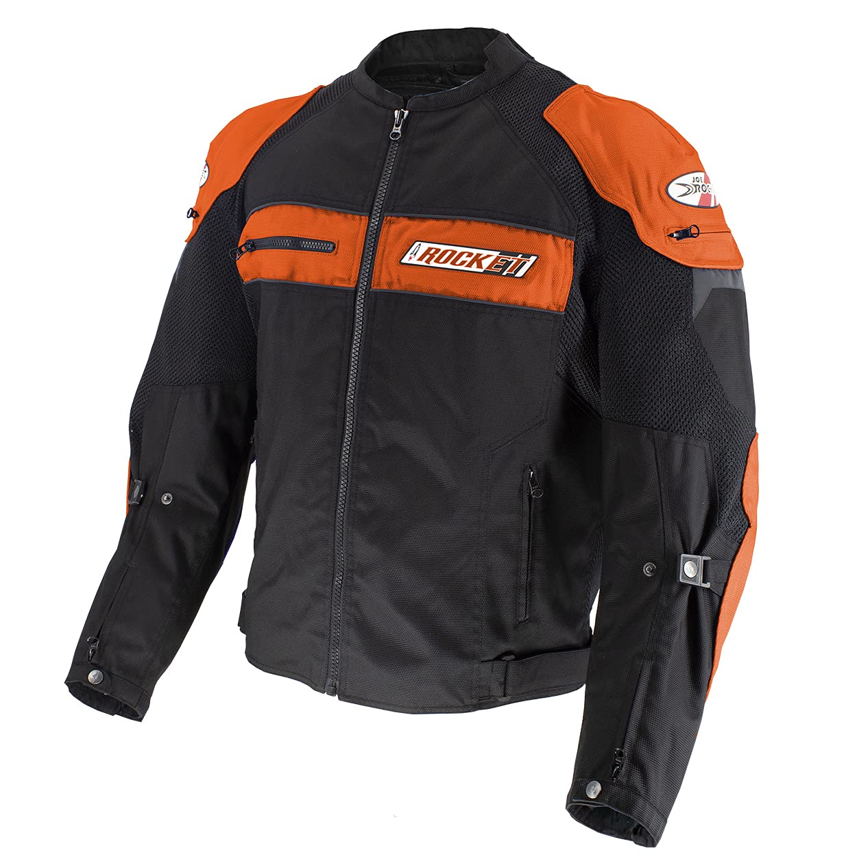 Joe Rocket Men's Modern Motorcycle Jacket - Lightweight, Breathable & Durable Riding Gear for Street Bikers - Perfect for Commuting, Touring & Urban Riding