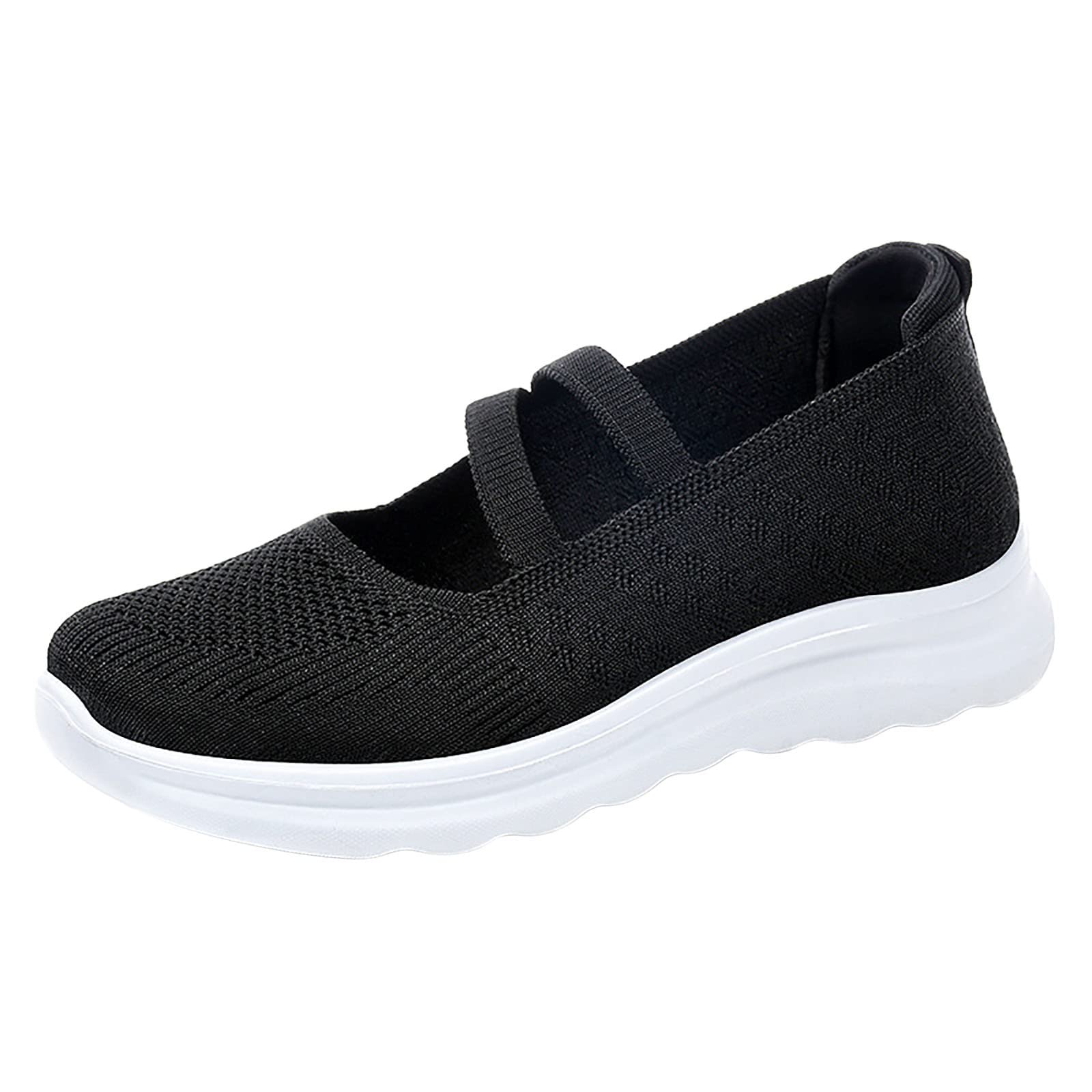 BIISDOST Women's Casual Slip-On Walking Running Shoes - Lightweight Breathable Mesh Sneakers for Fitness, Gym, Outdoor & Daily Wear | Perfect for Workouts, Jogging & Comfortable All-Day Use