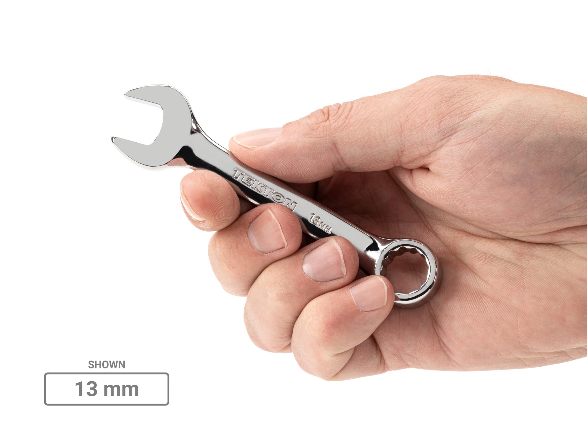 TEKTON 25-Piece Stubby Combination Wrench Set (1/4-3/4 in., 6-19 mm) with Modular Organizers | WCB95403 | Perfect for Tight Spaces & Automotive Repairs