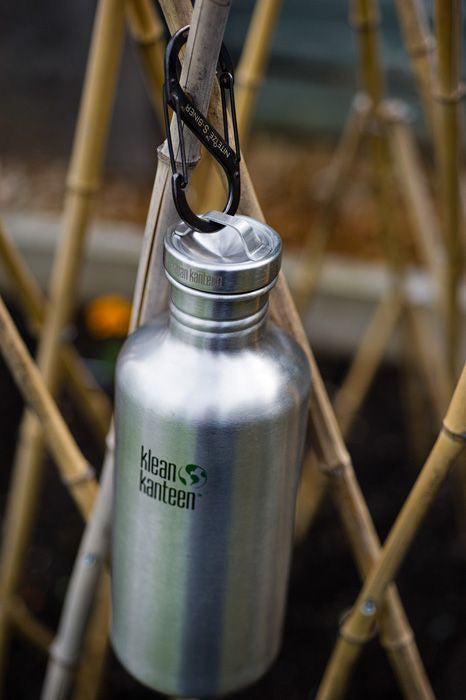 Klean Kanteen Stainless Steel Water Bottle with Loop Cap - Leak Proof & Eco Friendly for Hiking, Gym & Outdoor Adventures