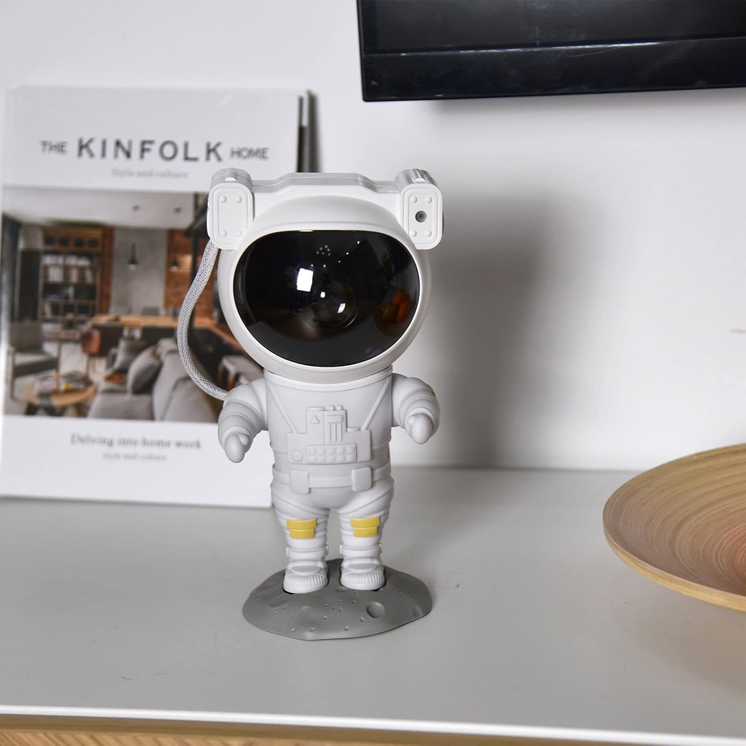 Space Buddy Galaxy Star Projector - Astronaut Night Light with Remote Control & Timer, LED Desk Lamp for Kids & Adults - Perfect for Bedroom Decor, Birthday & Christmas Gifts | Create Stellar Atmosphere for Relaxation, Sleep Aid & Home Theater