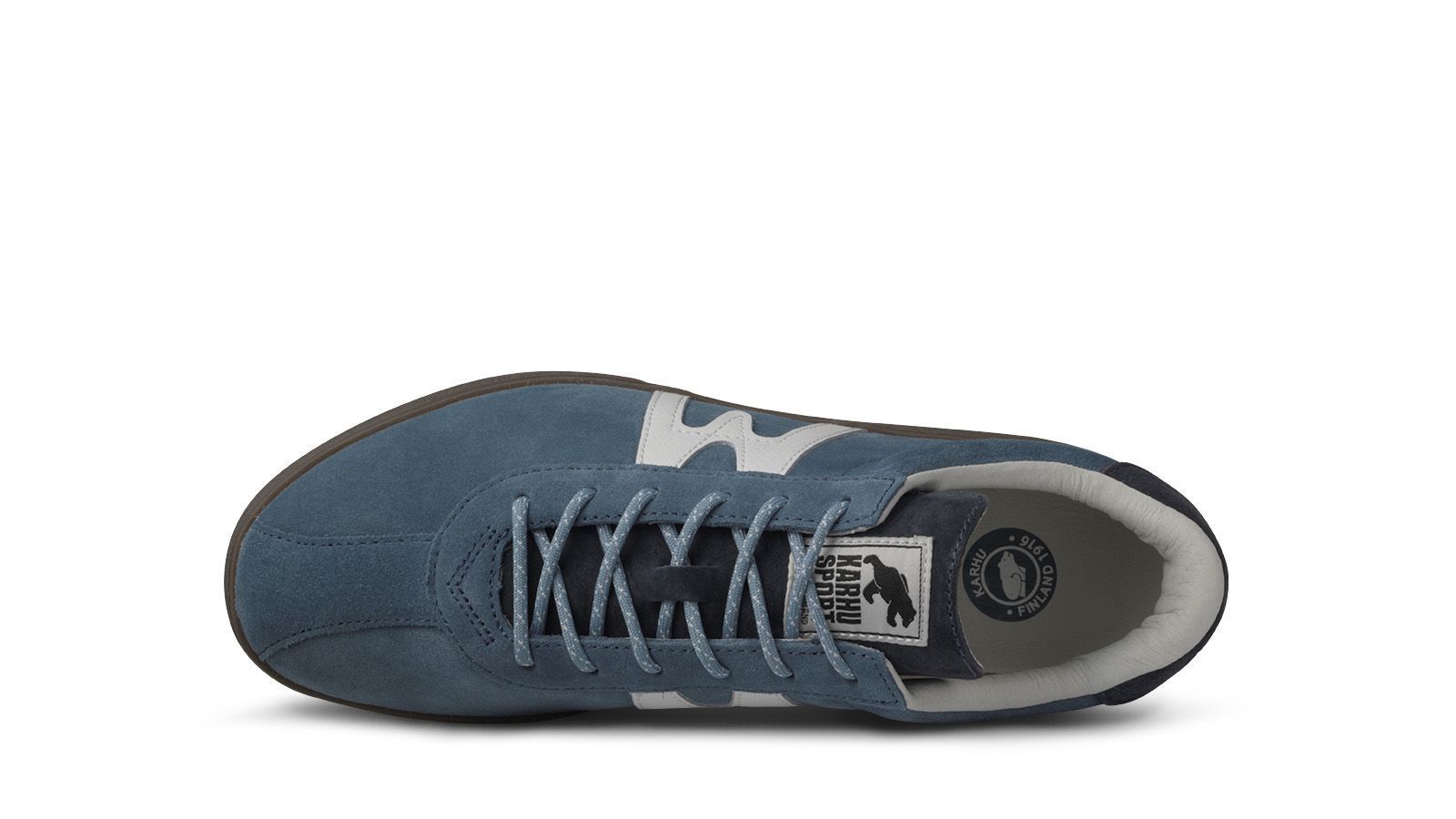 TRAMPAS China Blue & Bright White - Stylish and Comfortable Sneakers for Casual Wear, Running, and Outdoor Activities