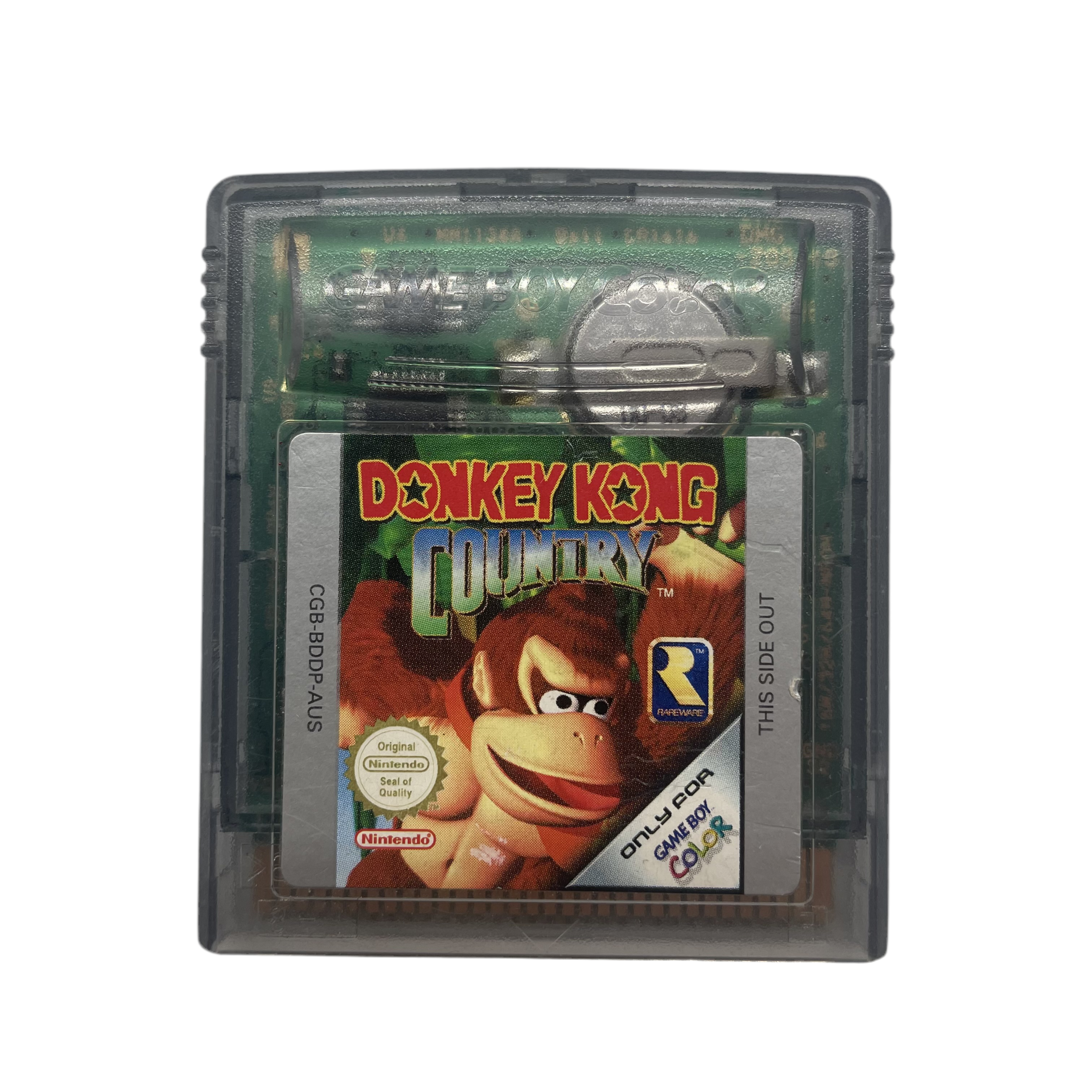 Donkey Kong Country Game Boy Color Cartridge - Classic Nintendo GBC Video Game for Retro Gaming & Collectors - Perfect for Nostalgic Play & Gaming Enthusiasts