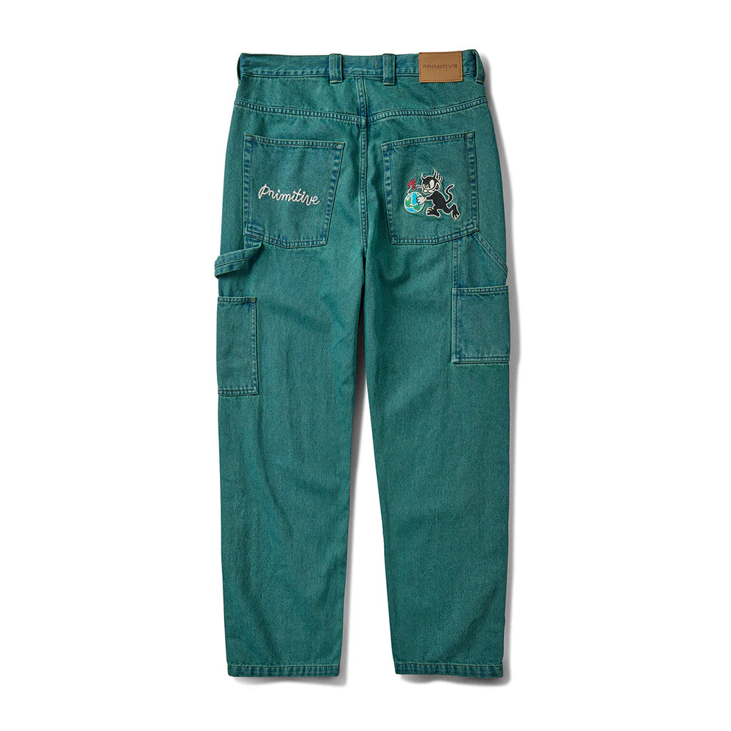 Primitive Savior Carpenter Pants - Durable Work Pants for Men, Heavy Duty Construction & Woodworking Trousers - Perfect for Carpentry, DIY Projects, and Outdoor Work