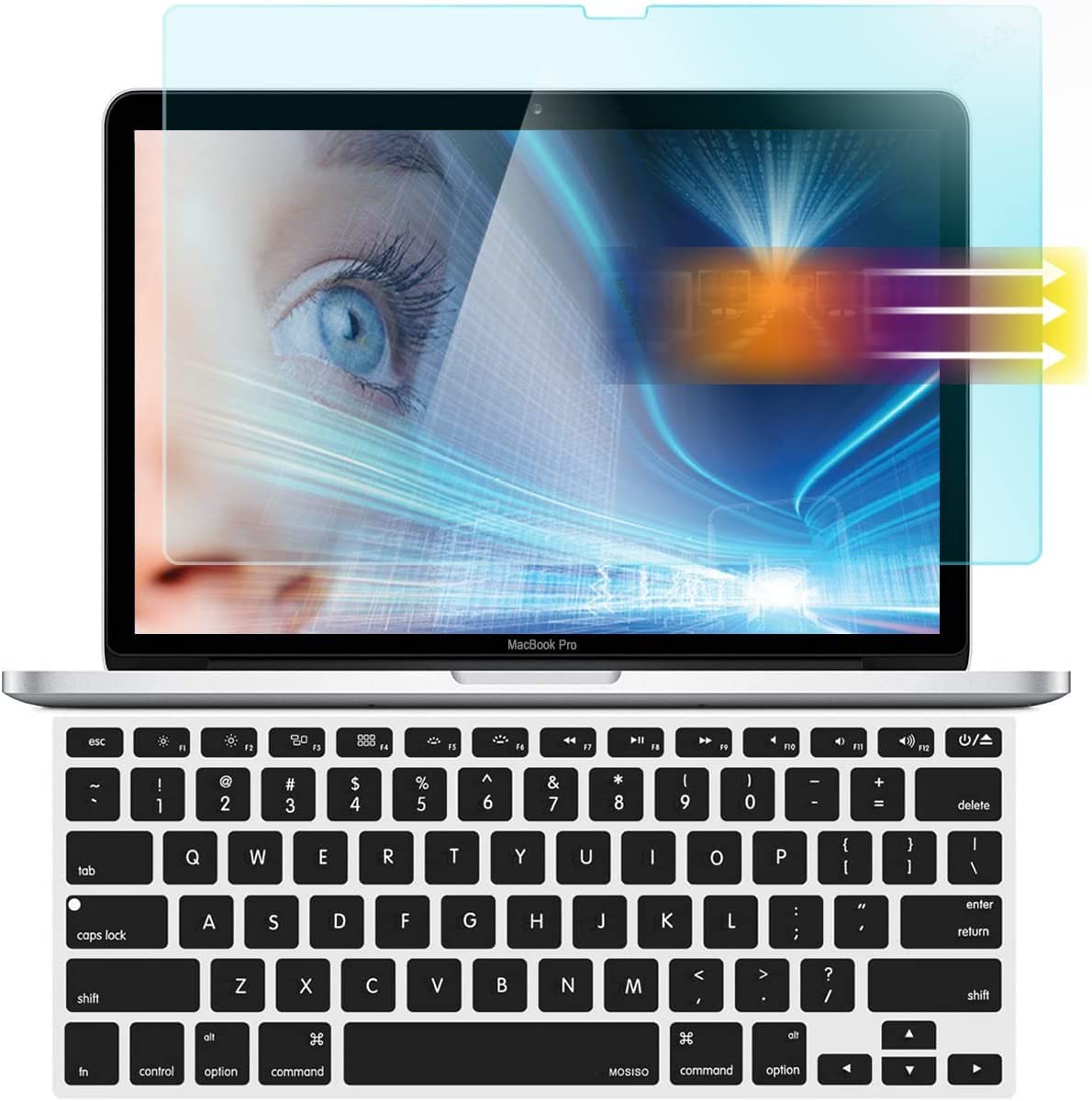 Anti Blue Light Anti Glare Screen Protector for MacBook Pro 13