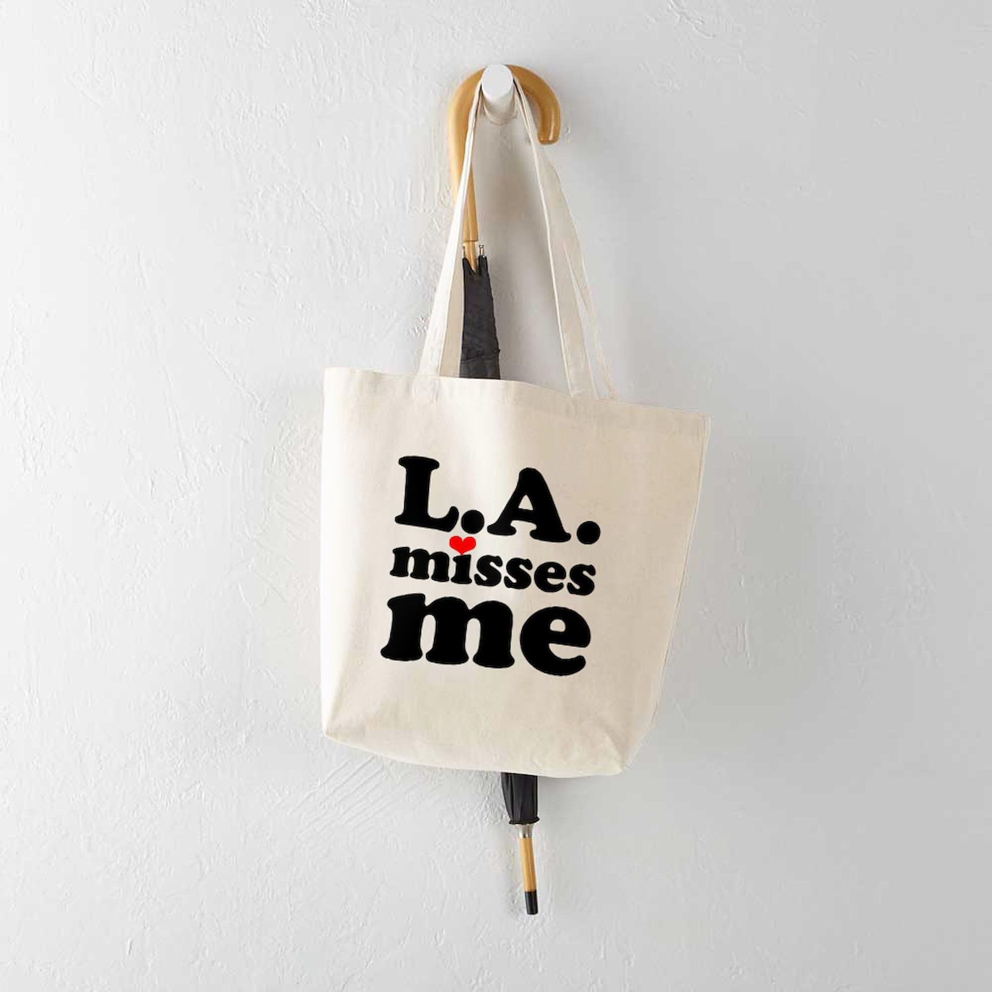 LAMM Red Small Tote Bag - Natural Canvas Reusable Shopping Bag for Groceries, Beach & Daily Use | Eco-Friendly Cotton Carryall