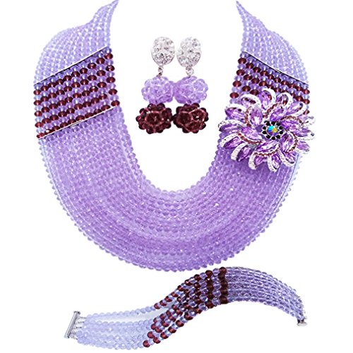 Lilac and Dark Purple