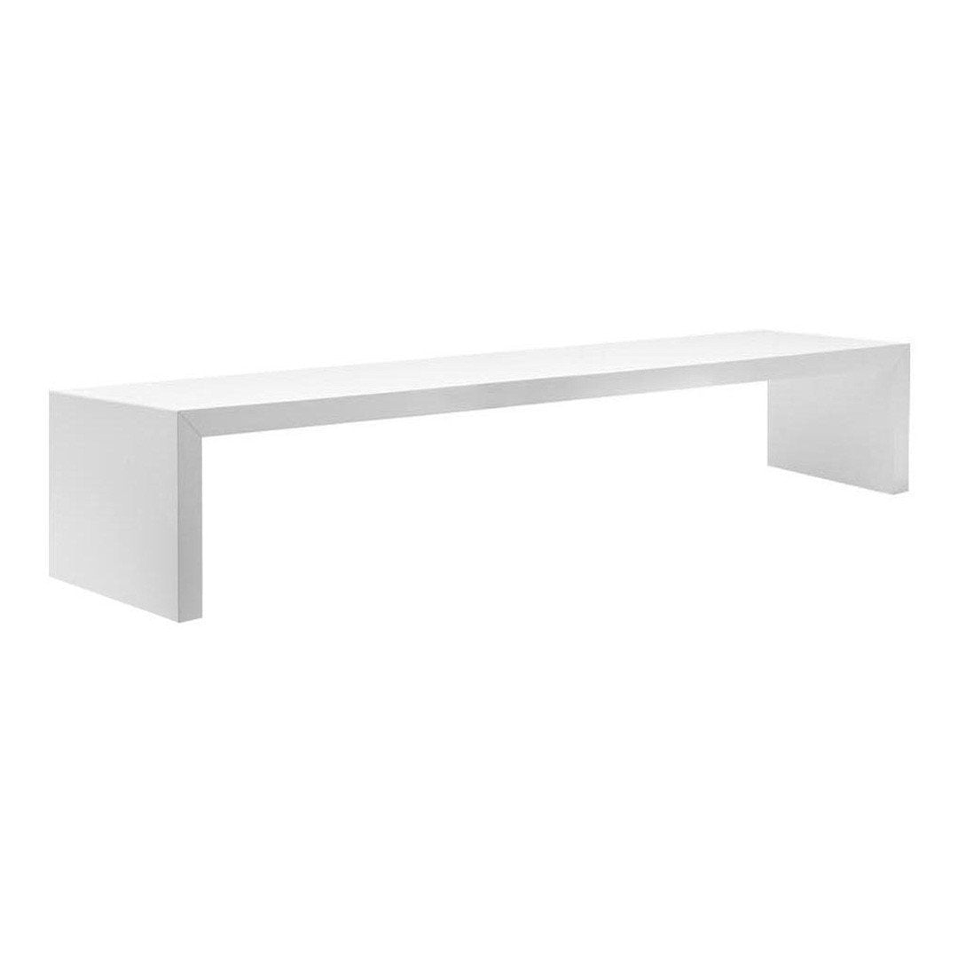Andreu World Estudio Andreu Closed Bench - Modern Wooden Bench for Living Room, Dining Room, or Office Seating - Durable & Stylish Home Furniture