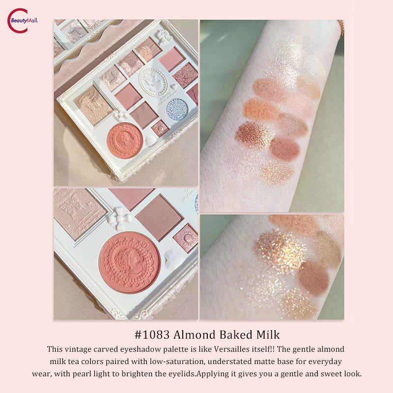 COLORROSE 12 Color Embossed Eyeshadow Palette - Highly Pigmented, Long Lasting Makeup for Day & Night Looks | Perfect for Parties, Weddings & Special Occasions