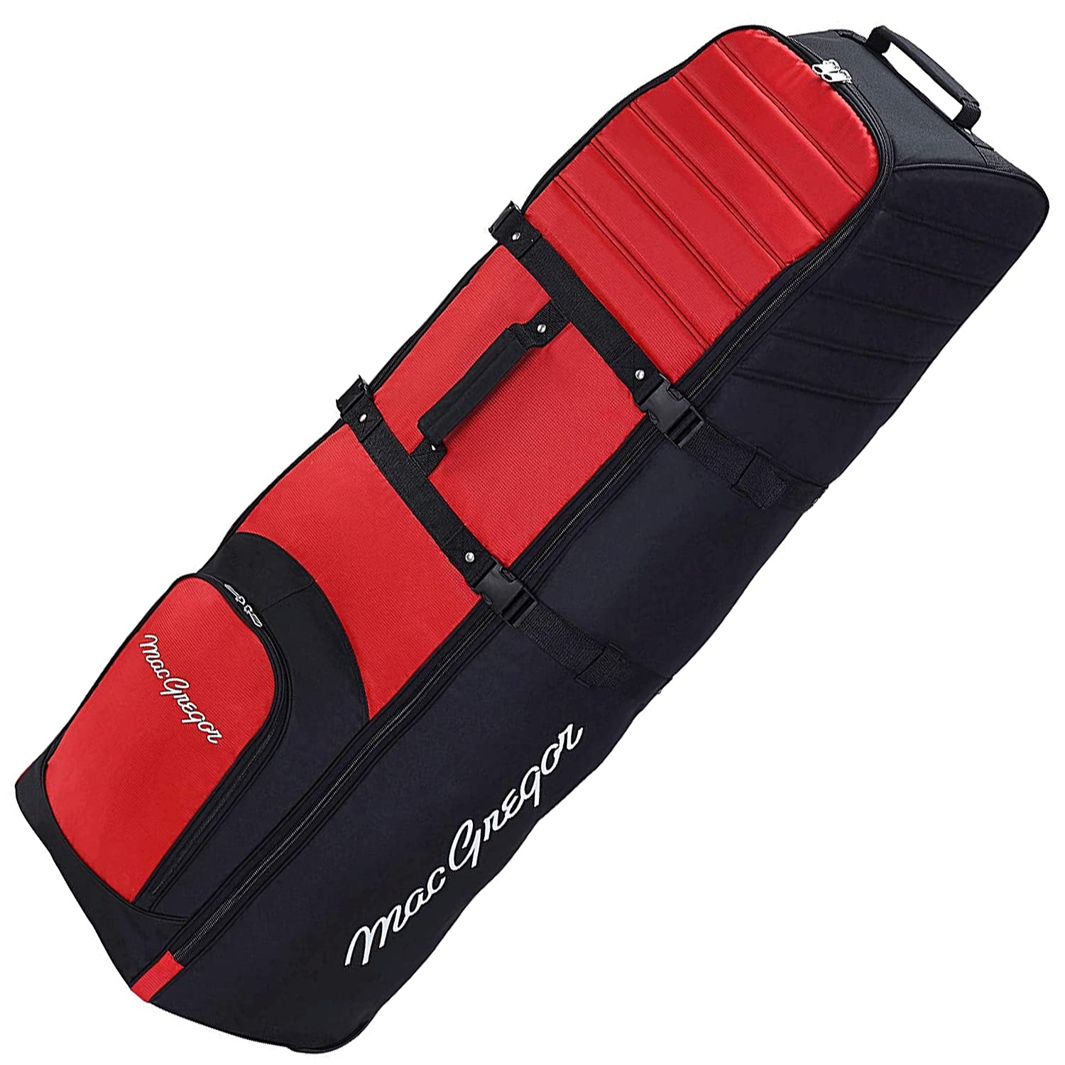 MACGREGOR VIPII Premium Wheeled Travel Cover - Durable Golf Club Bag Protection for Air Travel & Storage | Water-Resistant Hard Case with Smooth-Rolling Wheels | Perfect for Golfers, Tournaments & Long Trips
