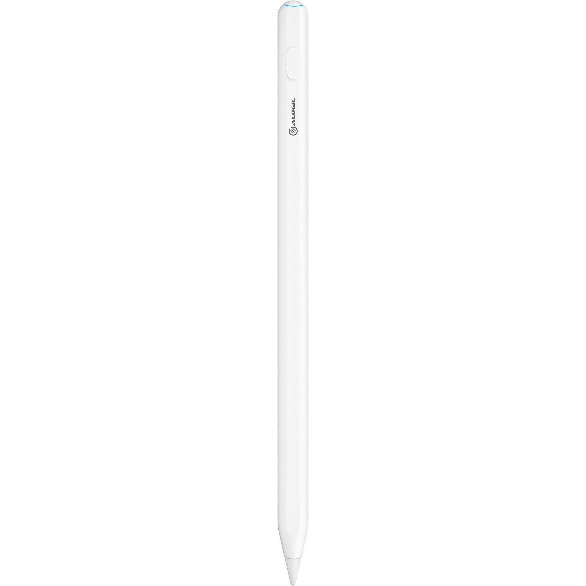 ALOGIC iPad Stylus Pen - Wireless & USB-C Rechargeable Digital Pencil for Apple iPad (White) | Perfect for Drawing, Note-Taking & Professional Design Work