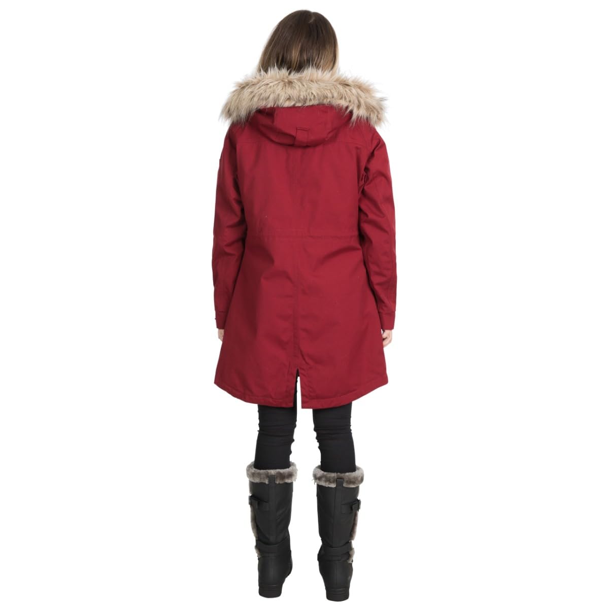 Trespass Women's Faithful Waterproof Jacket - Lightweight Windproof Outdoor Coat for Hiking, Camping & Travel