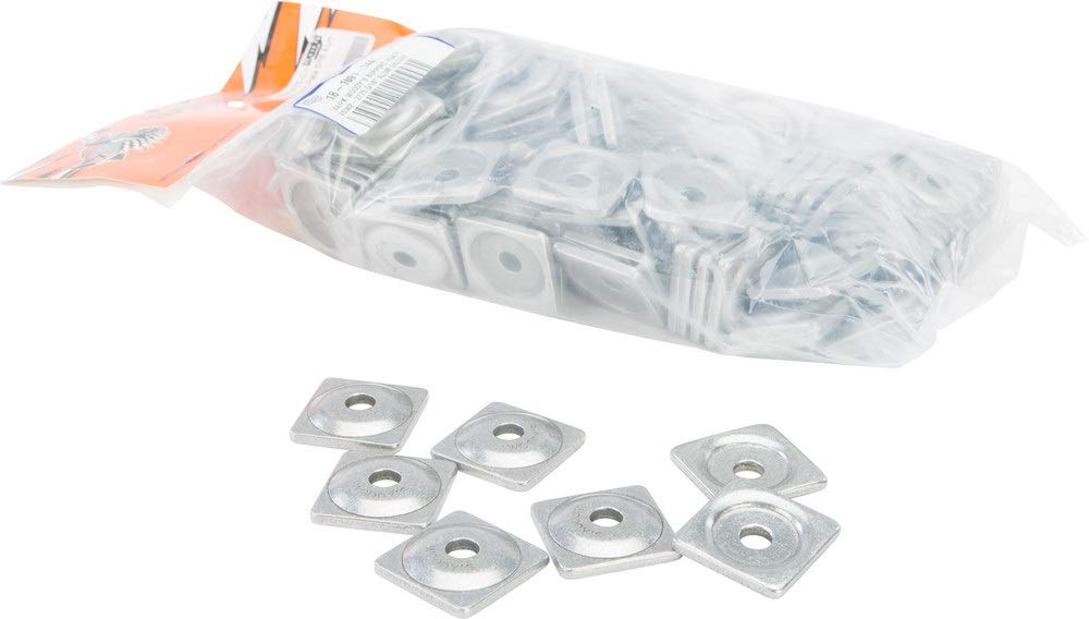 Woodys 18-1091-144 Square Aluminum Digger Support Plates - 5/16