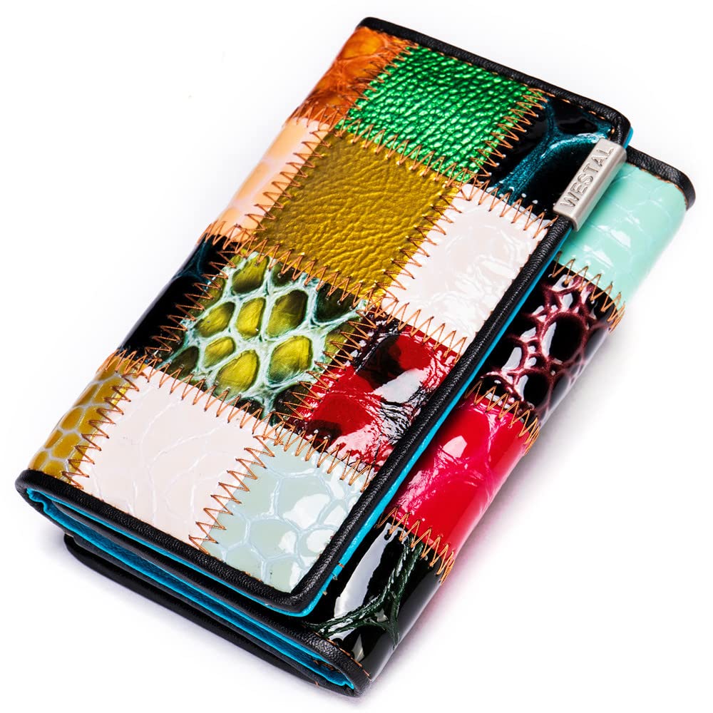 Eysee Genuine Leather Wallets for Women - Slim RFID Blocking Card Holder & Clutch Purse - Perfect for Travel, Shopping, and Everyday Use