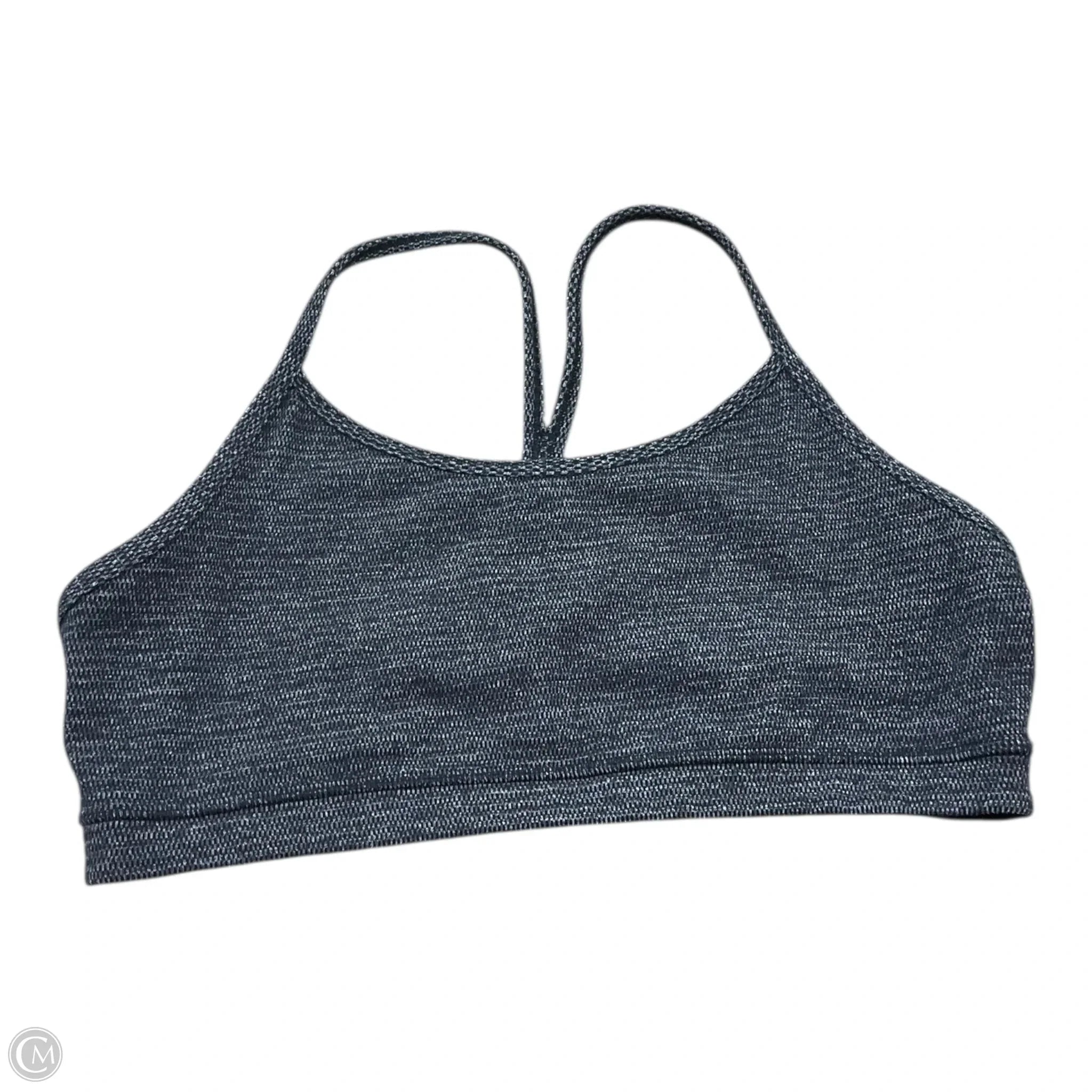 Lululemon Grey Medium Athletic Sports Bra for Women - High Support Workout, Running, Yoga & Gym
