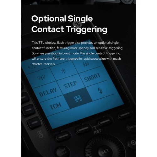 Godox XPro II TTL Wireless Flash Trigger for Sony Cameras - Professional Off-Camera Flash Transmitter for Photography, Studio & Outdoor Shooting