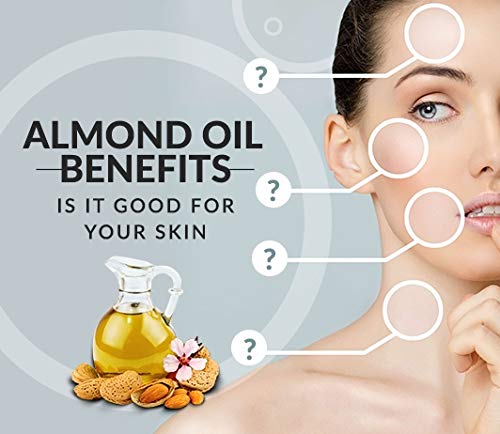 Khadi Rishikesh 100% Pure Almond Essential Oil for Skin & Hair Care - Promotes Clear Skin, Reduces Tan & Wrinkles, Fights Dandruff - 10ml with Free Keychain - Perfect for Daily Skincare Routine & Aromatherapy