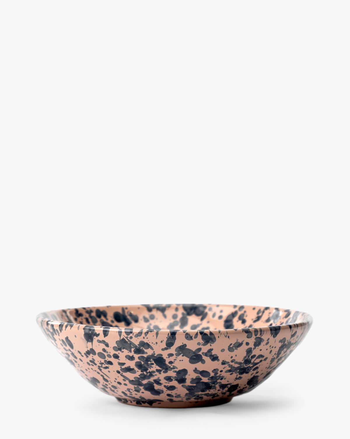 Colorful Splatter Large Bowl - 16oz Ceramic Serving Bowl for Soup, Salad, Pasta - Perfect for Family Dinners & Party Entertaining